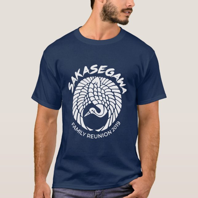 Fred's Family T-Shirt - Men's Navy Blue (Front)