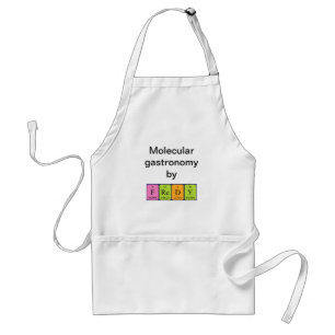 Fredy periodic table name apron