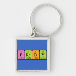 Fredy periodic table name keyring