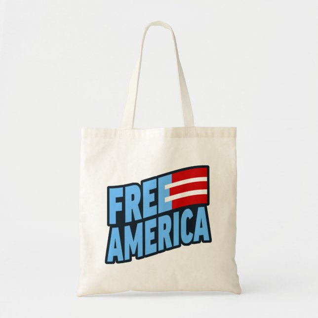 Free America Tote Bag (Front)