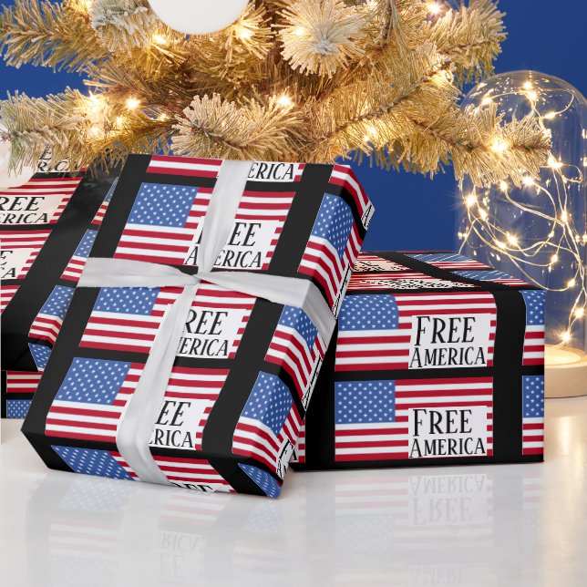 Free America Wrapping Paper (Holidays)