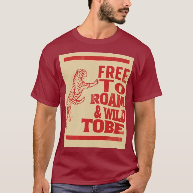 Free and Wild T shirts (Front)
