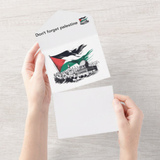 Free aqsa free palestine all in one invitation