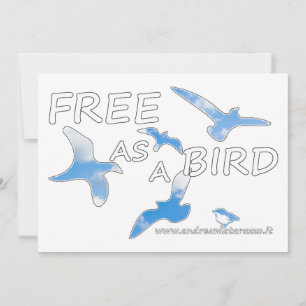 Free as a Bird Card