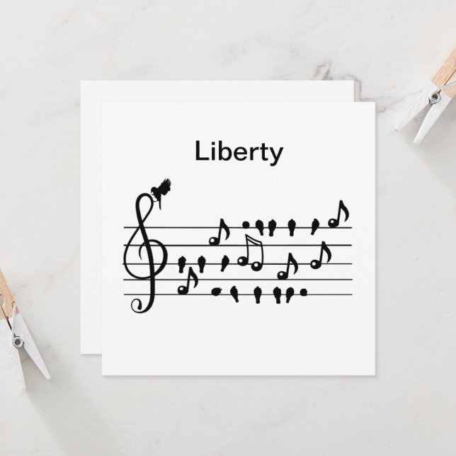 Free as a bird, song birds customisable (Front/Back In Situ)