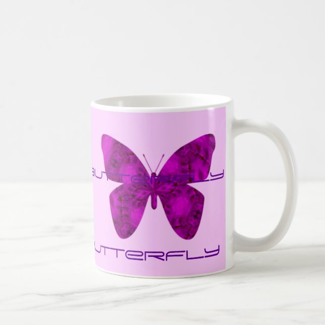 Free as a Butterfly Coffee Mug (Right)