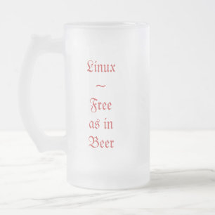 Free as in Beer Mug V2