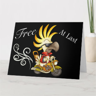 FREE AT LAST BIG Greeting Card - SRF