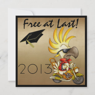 Free at Last Biker - SRF Invitation