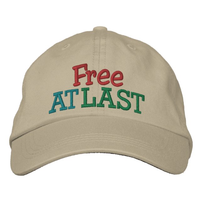 Free at Last ! Cap by SRF (Front)