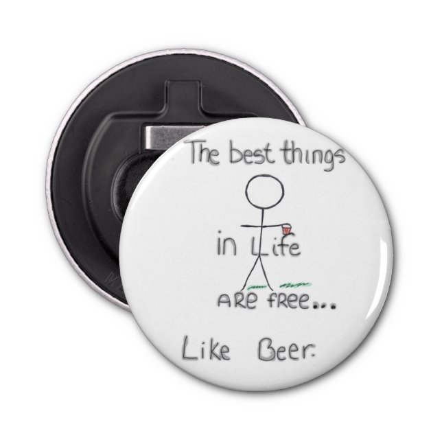 Free Beer Bottle Opener (Front)
