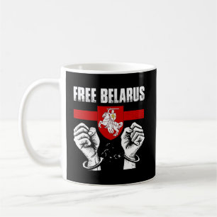 Free Belarus Pogonya -Belarus Flag White Red White Coffee Mug
