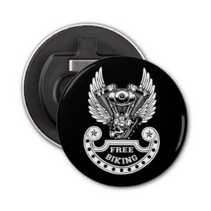 Free biking bottle opener