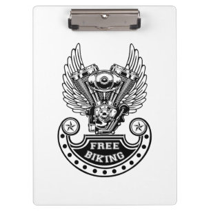 Free biking clipboard