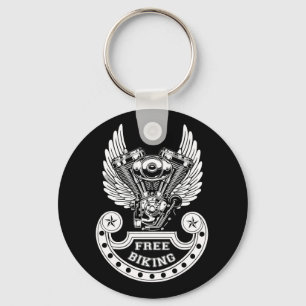 Free biking key ring