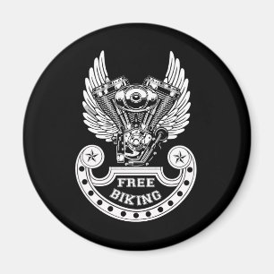 Free biking magnet