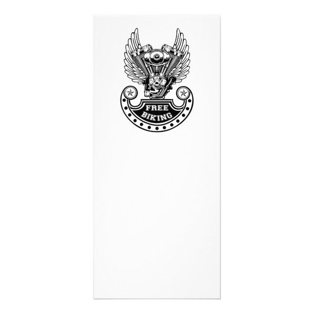 Free biking rack card (Front)