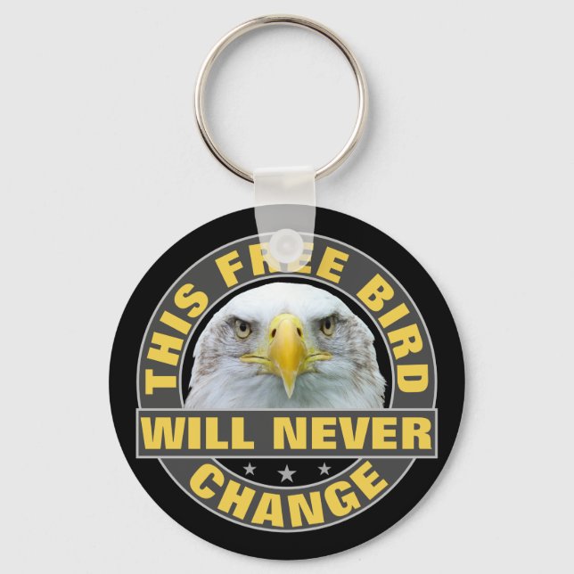 Free Bird Keychain (Front)