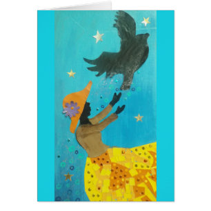 Free Bird Notecard 