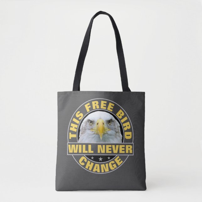 Free Bird Tote Bag (Front)