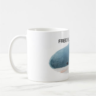 Free Blahaj mug
