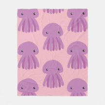 FREE BLANKET FOR CUTE JELLYFISH
