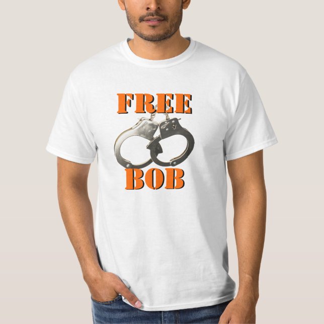 FREE BOB With Cuffs T-Shirt (Front)
