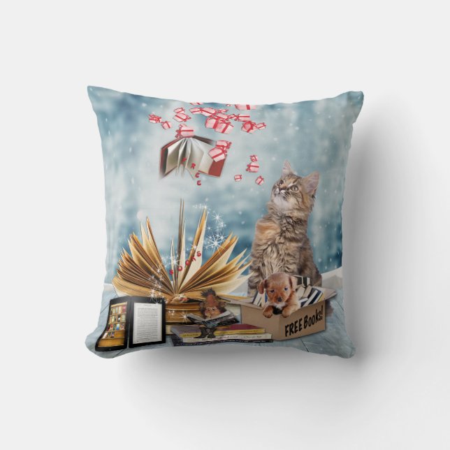 Free Books Cushion (Front)