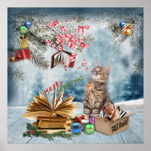 Free Books for Christmas Poster