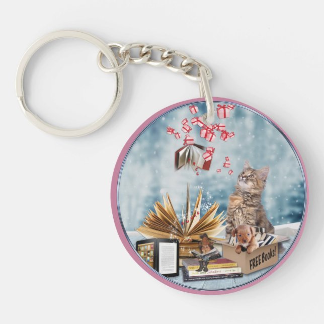 Free Books Key Ring (Front)