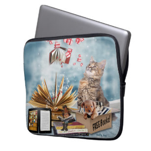 Free Books Laptop Sleeve