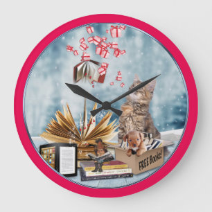 Free Books Large Clock
