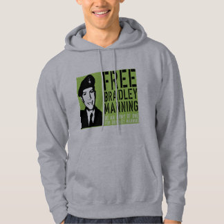 free Bradley Manning Hoodie