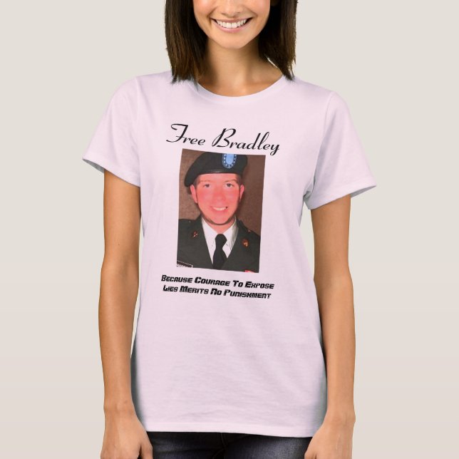 Free Bradley Womens Form Fitting T T-Shirt (Front)