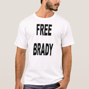 FREE BRADY DEFLATE GATE TOM PATRIOTS T-Shirt