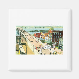 Free Bridge, Fort Smith Arkansas Magnet