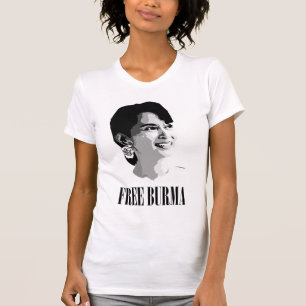 Free Burma - Aung Sang Suu Kyi T-Shirt