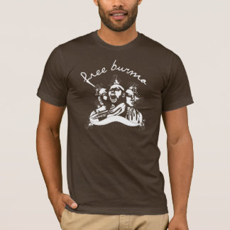 free burma three monks (dark colour, unisex) T-Shirt