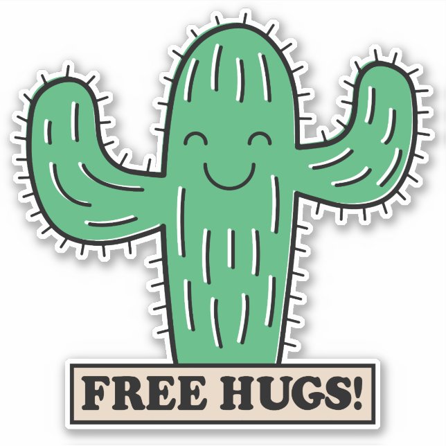 Free Cactus Hugs (Front)