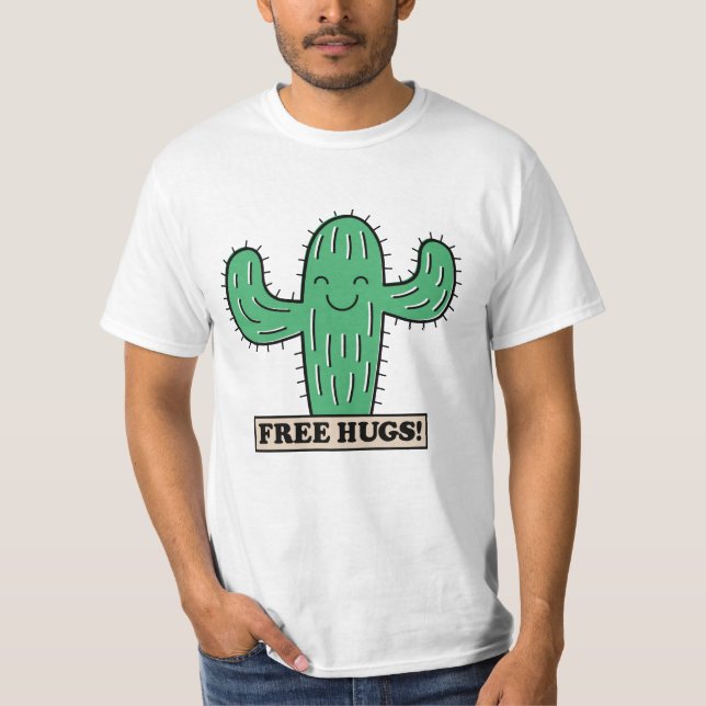 Free Cactus Hugs shirts & jackets (Front)