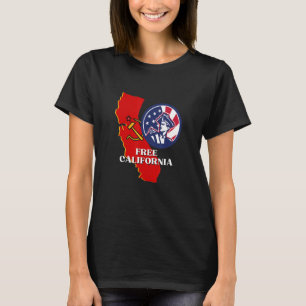 Free California Conservative USA Patriot for Freed T-Shirt