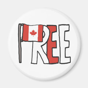 Free Canada Magnet