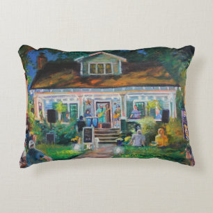 Free Candy Porch Fest Decorative Cushion