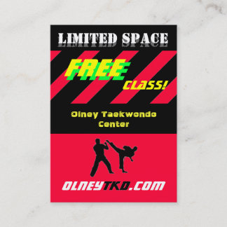 Free Class Business Card
