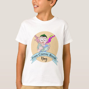 Free Comic Book Day Sign T-Shirt