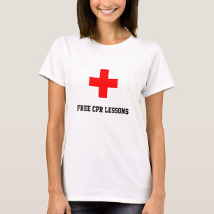 Free CPR Lessons T-Shirt