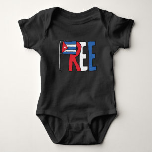 Free Cuba Baby Bodysuit