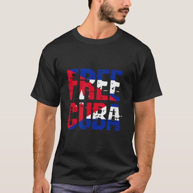 Free Cuba T-Shirt (Front)