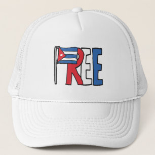 Free Cuba Trucker Hat