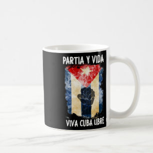Free Cuby Resist S.o.s Cuby Flag Cubyn Vintage Men Coffee Mug